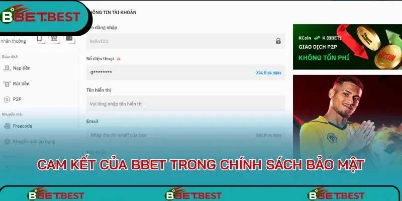 bảo mật bbet