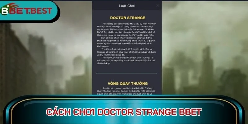 Cách chơi Doctor Strange BBet