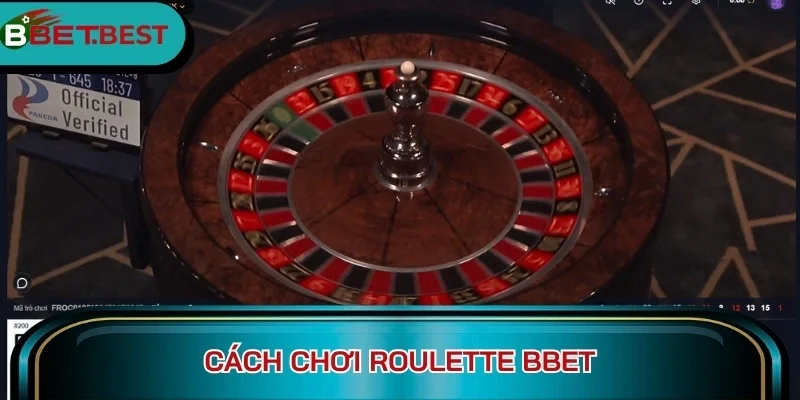 Cách chơi Roulette BBet