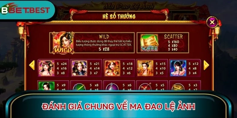 Đánh giá chung về Ma Đao Lệ Ảnh