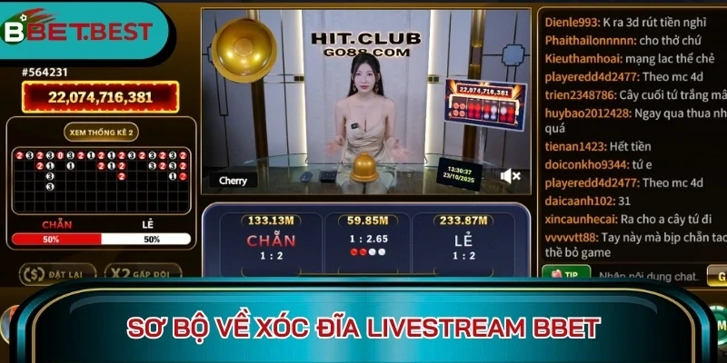 Sơ bộ về xóc đĩa livestream BBet